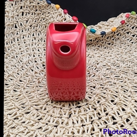 FIESTAWARE HLC Vintage Scarlet Mini Disc Pitcher 2011 Sticker Still Attached - Picture 3 of 5